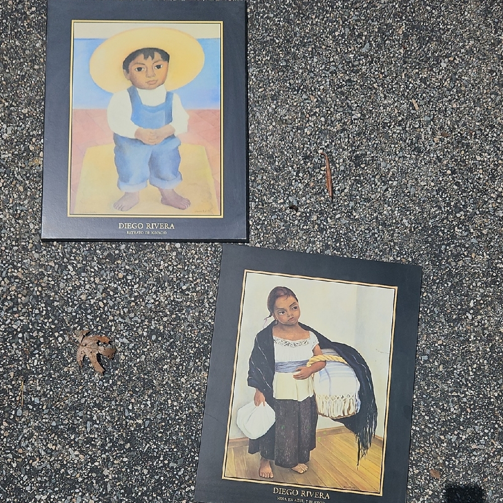 Diego Rivera Art Prints Set